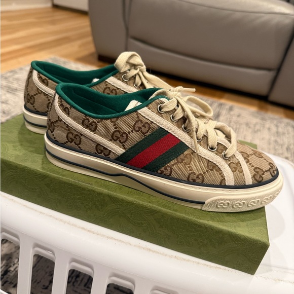 WOMEN'S GUCCI TENNIS 1977 SNEAKER - Picture 8 of 9